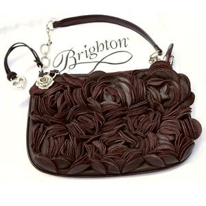 Brighton "Velvet Rose" Pewter Bag NEW in Box